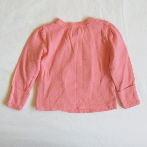 gerber 2-piece floral kimono long sleeve top with mitts & matching hat 3 months - Picture 6 of 7